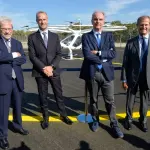 Il primo vertiporto italiano inaugurato  all'aeroporto di Fiumicino