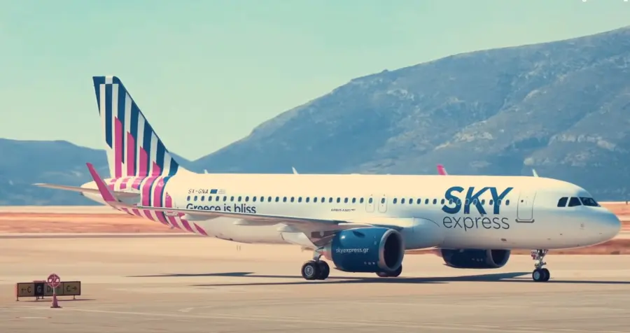 SKY express rafforza la propria posizione su Roma con un volo giornaliero per Atene