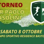 Sabato 8 ottobre a Bastogi il 1° torneo di calcio popolare "Pier Paolo Pasolini"