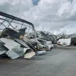 Maltempo, Coldiretti Lazio: 20 milioni di danni per tromba d'aria