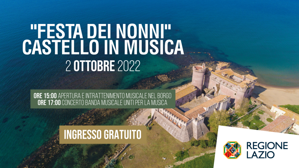 Santa Severa: al Castello  Festa dei Nonni e visite guidate nel primo fine settimana di ottobre