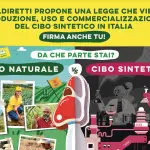 Coldiretti Lazio lancia petizione contro il cibo sintetico in tutti i mercati di Campagna Amica