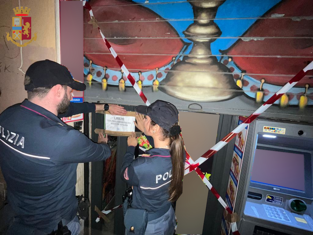 Trastevere, il Questore di Roma sospende la licenza per 5 giorni al titolare di un esercizio commerciale in zona Trastevere