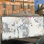 Campidoglio: rimossi i manifesti inneggianti a Marcia su Roma (FOTO)