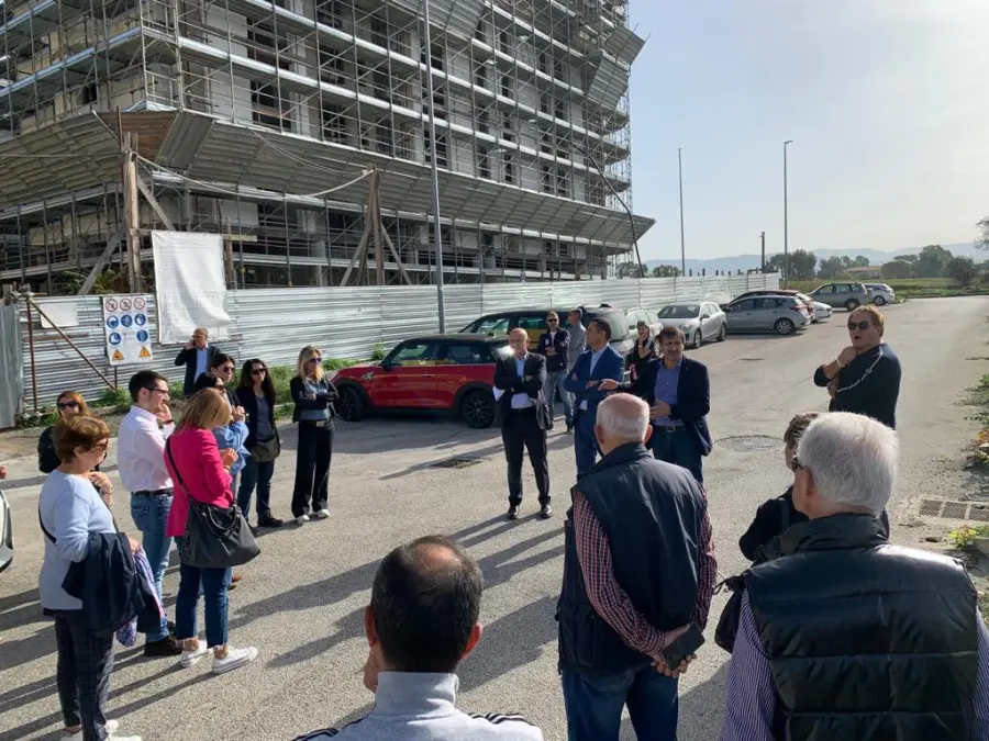 Tor Vergata, proseguono i lavori per 42 nuovi alloggi Ater (FOTO)