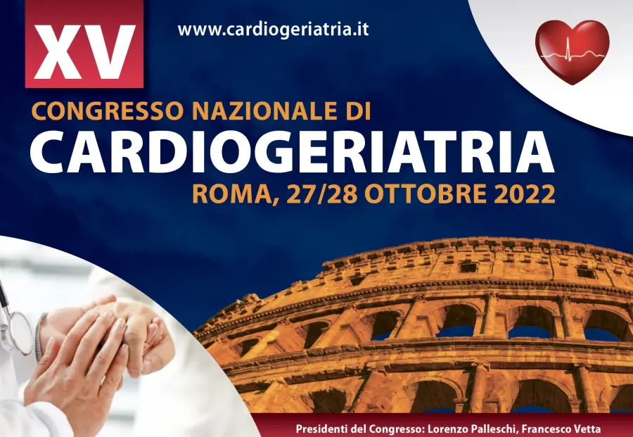 Salute, XV Congresso di Cardiogeriatria il 27 e 28 ottobre a Roma