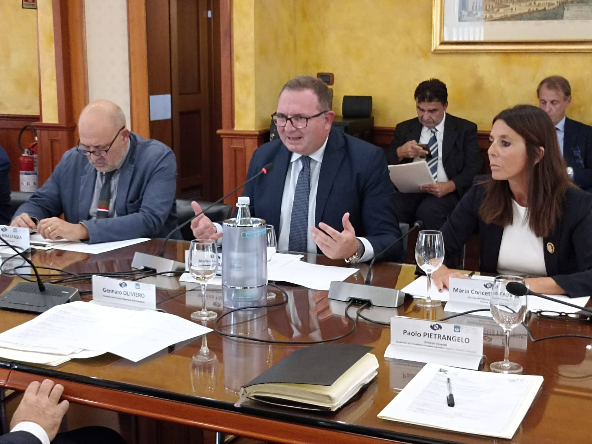 Difensore Civico del Lazio a Napoli per un incontro con il presidente del Consiglio regionale della Campania