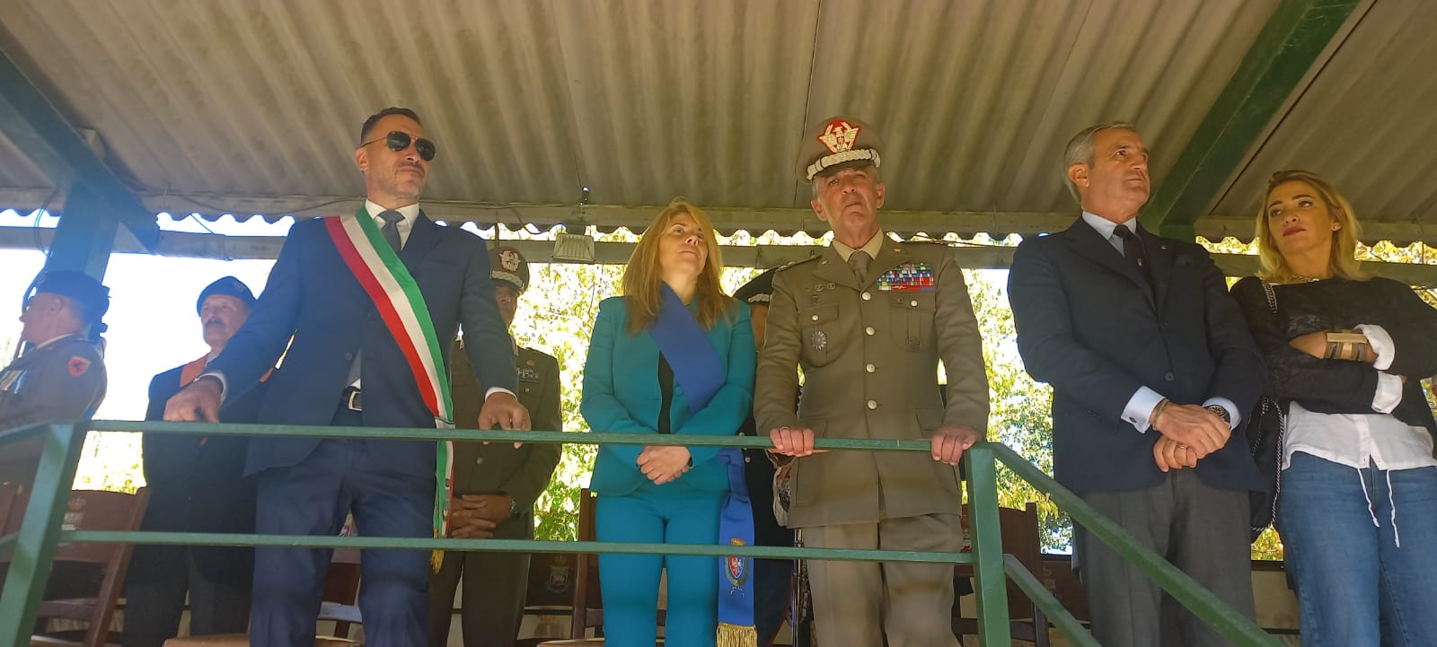 Città metropolitana Roma, Consigliera Pieretti alla cerimonia del cambio del comandante del centro militare di equitazione di Montelibretti