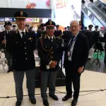 Fiumicino, grande successo per il concerto della Fanfara della Polizia di Stato all'Aeroporto Leonardo da Vinci
