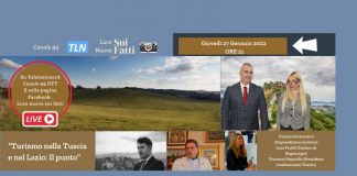 Tele Lazio Nord – Giovedì a “Luce Nuova sui fatti” si parla di turismo, Rieti calcio e volley