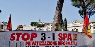 USB: “Presentati al Senato 4 emendamenti per bloccare 3-i SpA: mobilitazione contro scippo informatica di Inps, Inail e Istat ha dato i suoi frutti”